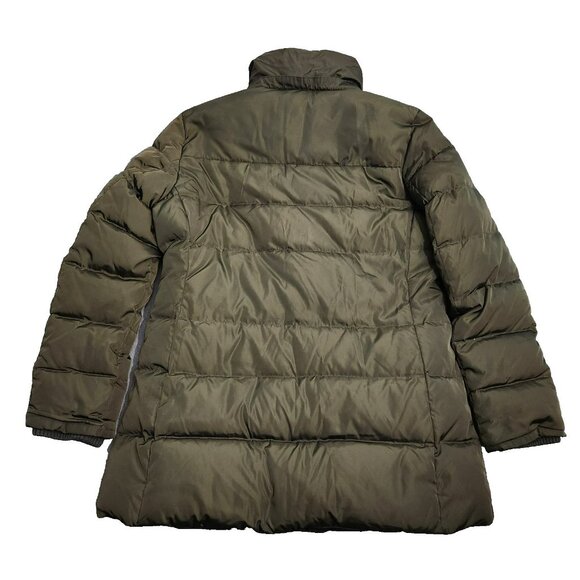 Michael Kors Women LP Army Green Down Quilted Puffer Winter Coat - Picture 2 of 14